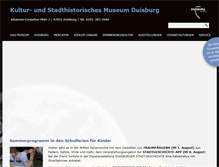 Tablet Screenshot of mercator-museum.net